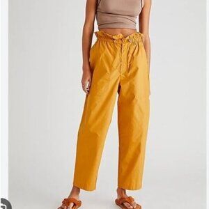 EUC Free People X L.F. Markey Paperbag Mustard Yellow Hugo Trouser Pant